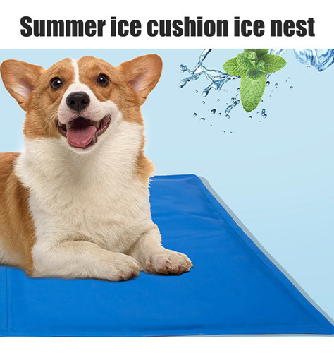 Almohadilla De Hielo Para Mascotas De Verano, Reutilizable,