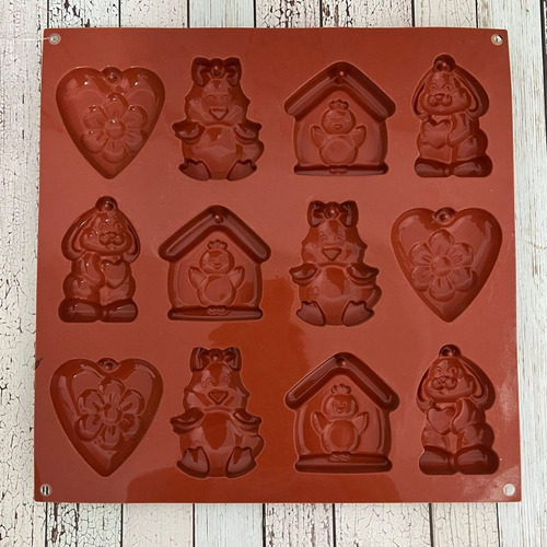 Molde De Silicona Silikomart Granja Pascua / Lauacu