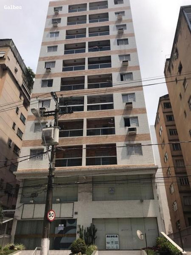 Imagem 1 de 15 de Apartamento Para Venda Em Santos, Boqueirão, 1 Dormitório, 1 Banheiro, 1 Vaga - 2000/2313_1-1469990