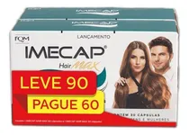 Comprar Kit Imecap Hair Max Antiqueda Pu002Fcabelos E Unhas 2cx =90 Cáps