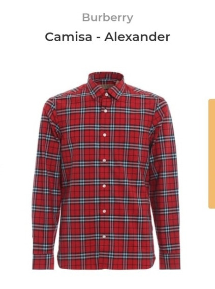 Camisas Burberry Hombre | MercadoLibre ?