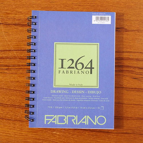 Fabriano 1264 Drawing 14  21.6 Cm 120 Grs  50 Hojas