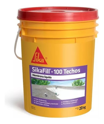 Membrana Líquida Sika Sikafill - 100 Techos 20kg - Tyt
