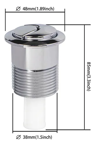 Botón De Cisterna Para Ahorrar Agua, Sistema De Descarga Com