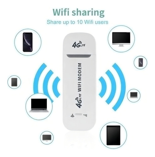 Router Wifi 4g Lte Con Módem Usb 150mbps