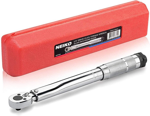 Torquímetro De Trueno Cuadro De 1/4'' Neiko® 20-200 In-lb