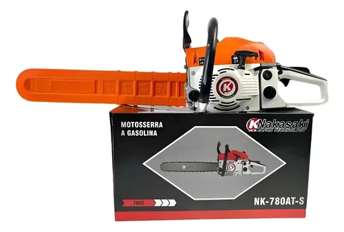 Motosserra a Gasolina KNakasaki NK7800 78cc 3.5hp Laranja | Frete
