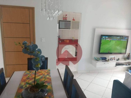 Imagem 8 de 18 de Apartamento Com 2 Dormitórios À Venda, 73 M² Por R$ 360.000,00 - Tupi - Praia Grande/sp - Ap2452
