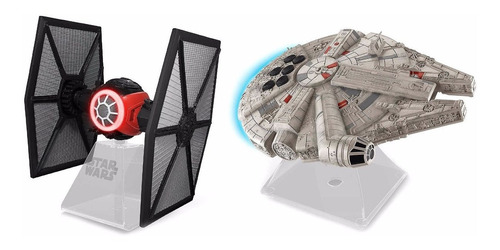 Paquete 2 Bocinas Millennium Falcon Y Tie Fighter Bluetooth