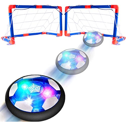 3-en-1 Hover Hockey Soccer Ball Kids Toys Set Para 3 4 5 6 7