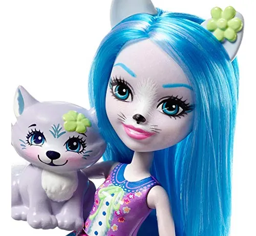 Muñeca Winsley Wolf Y Figura De Soldado De Enchantimals