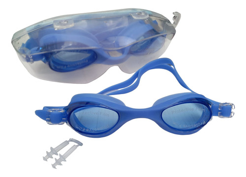 Gafas De Natación Con Tapa Oídos Incluidos Con Estuche