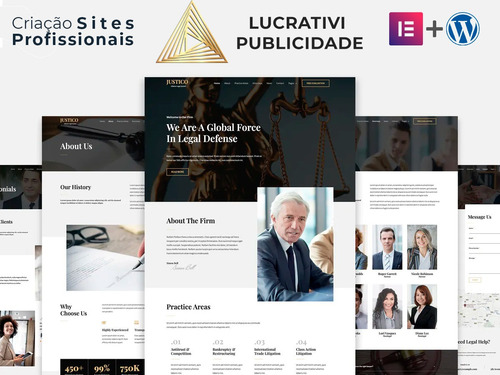 Criação De Site + Logomarca +identidade Visual+redes Sociais
