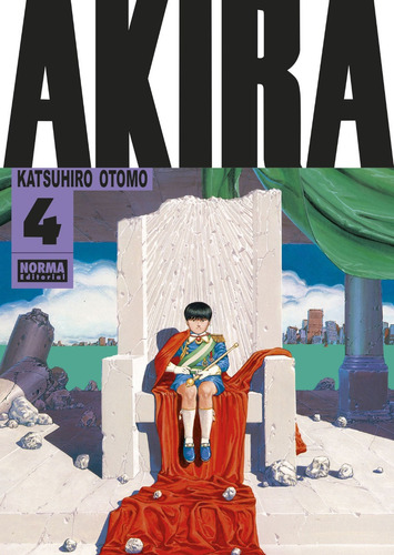 Akira Tomo 4. Edición Original Norma - Katsuhiro Otomo