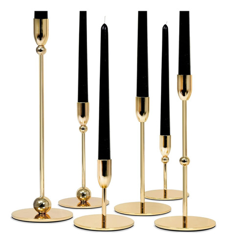 Candelabro Dorados De Lujo Para Decoracion Moderna -6un