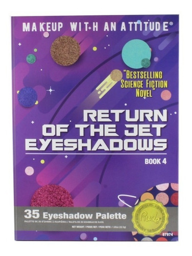 Paleta Return Of The Jet Eyeshadows