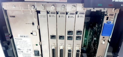 Conmutador Panasonic Kx-tda100 Con Ipcmpr 56 Ext. No Factur (Usado)