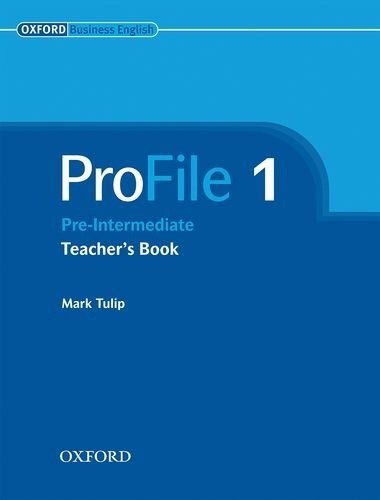 Profile 1 - Teacher S Book - Tulip Mark