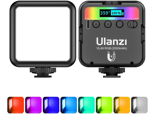 Luz Fotografía Video Panel Led Color Intensidad Regulable