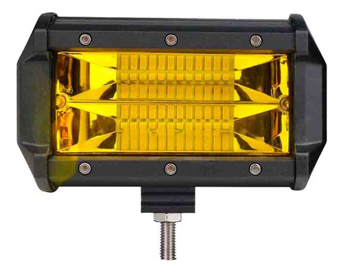 Barra Faro Led 13cm 72 W Luz Amarilla Ld-056