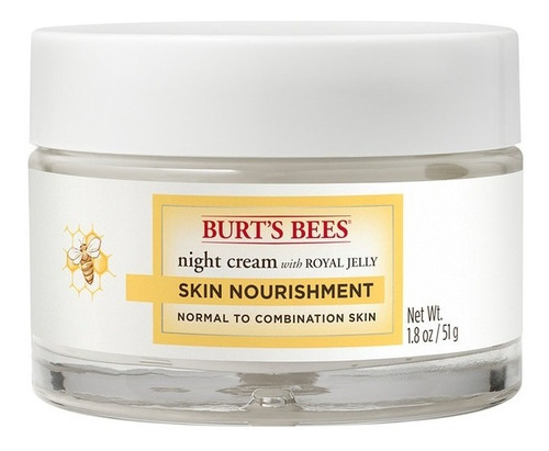 Crema Facial De Noche Burt's Bees Skin Nourishment 51 Gr