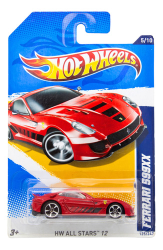 Ferrari 599xx Hot Wheels Hw All Stars 12 5/10 Mattel