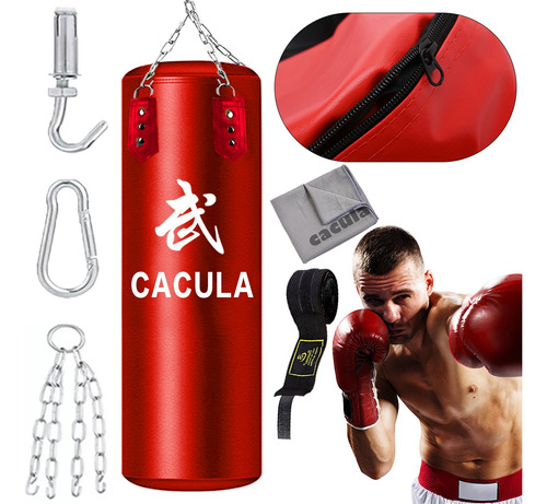 Saco Boxeo Costal Profesional Artes Marciales Uso Rudo 80cm