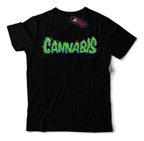 Remera Cannabis  Natural Products Can21 Dtg Premium