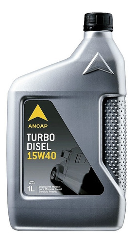 Aceite 15w40 Turbodisel Ancap X 1l.- Blanis