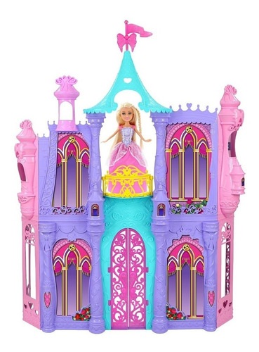 Castillo Sparkle Girlz 90cm  Muñeca Accesorios Mansión Sueño