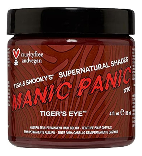 Manic Panic Tinte Para El Cabello Ojo De Tigre - Sobrenatura