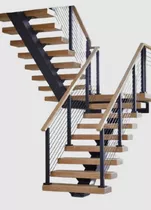 Comprar Escalera A Medida Modernas De Hierro Y Madera