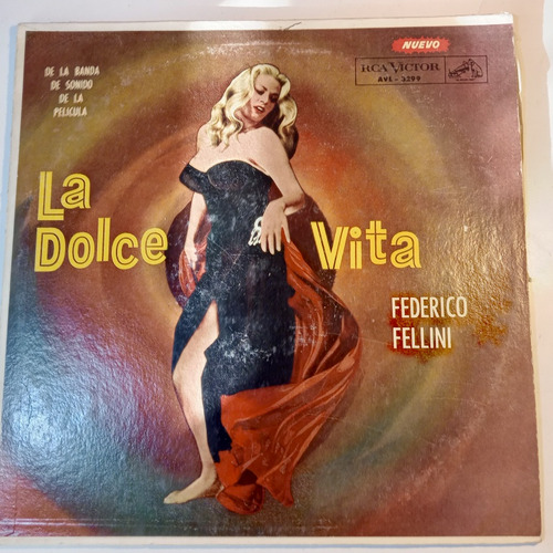 La Dolce Vita Federico Fellini Disco De Vinilo La Dolce Vita