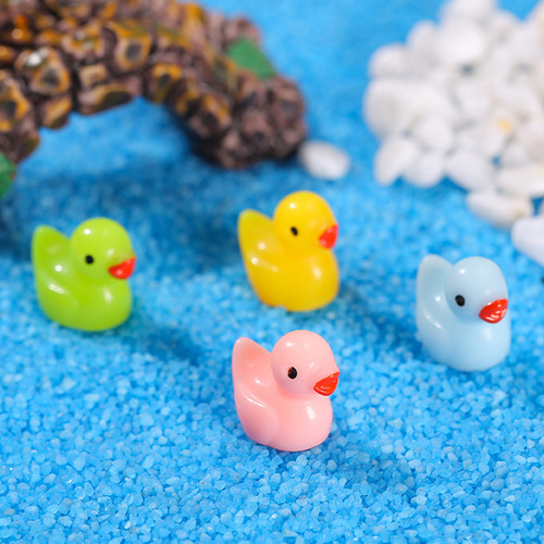 Tiny Ducks, Diseño De Minipato De Resina, 100 Unidades