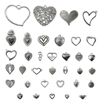 Comprar 50gr Dijes Corazon De Metal Bijou Candy Bar Souvenir Cintas