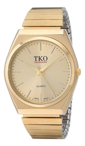 Tko All Gold Watch Banda De Expansión Estuche Delgado Elásti