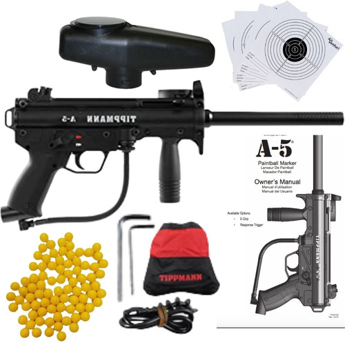 Marcadora Tippmann A5 Cyclone Mecánica Paintball Gotcha