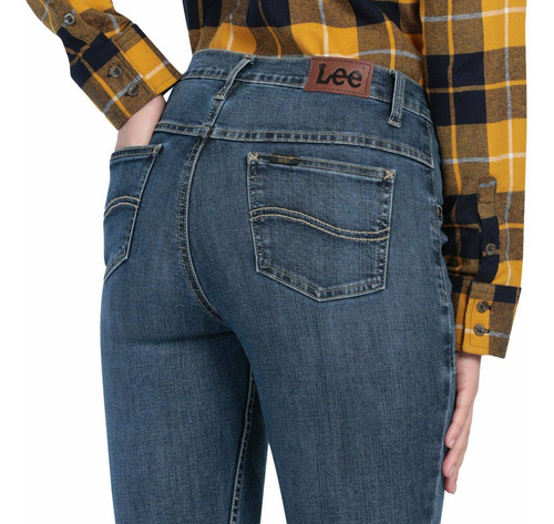 Pantalon Jeans Skinny Flare Lee Mujer 250