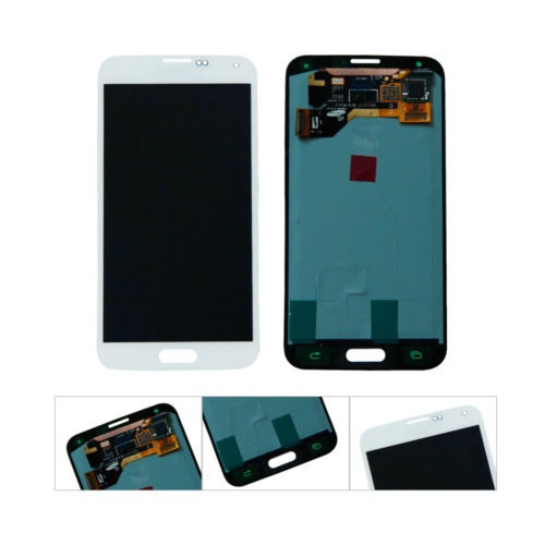 Blanco Para Samsung Galaxy S5 I9600 Sm-g900a Sm-g900t Touch 