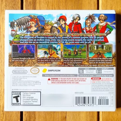 Dragon Quest VIII: Journey Cursed - Nintendo 3DS Game