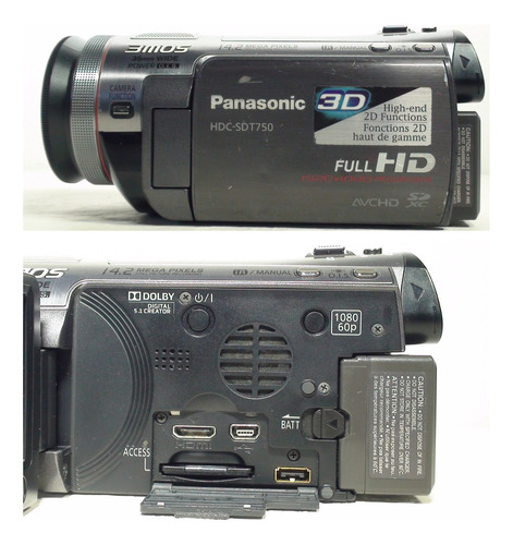 Filmadora Panasonic Hdc-sdt750 Melhor Custo Beneficio