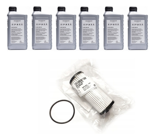 6 Litros Óleo E Filtro Cambio Dsg7 Dq500 Audi Q3 Rsq3