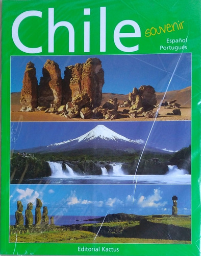 Libro Chile Souvenir En Español Y Portugués