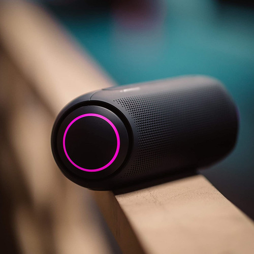 Parlante Portátil LG Xboom, Bluetooth, Luz Led, Impermeable