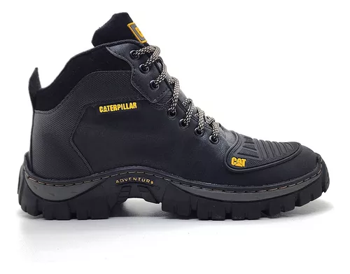 Bota Adventure Masculina Em Couro Caterpillar - R$ 112,90 em Mercado Livre