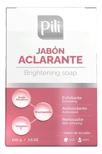 Jabon Pili Aclarante