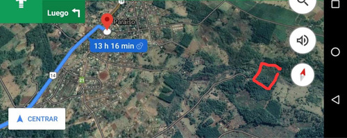 Campo 50 Hectareas San Pedro Paraiso Misiones