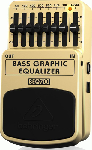 Behringer Beq700 Pedal Ecualizador Para Bajo Beq 700