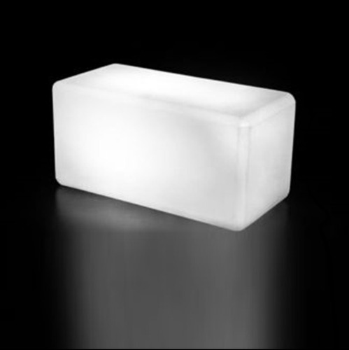 Puff Iluminado - Cubo Duplo Led- Com Fio - Artiluminacao