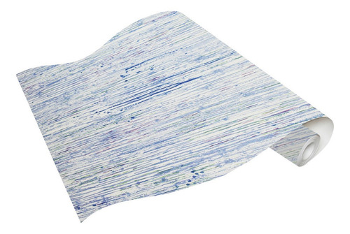 Imagen 3 de 3 de Papel Tapiz Azul Con Lila Con Textura - Pegamento Gratis